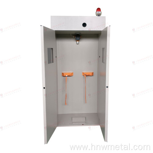 Explosion-proof gas cylinder cabinets used in labs